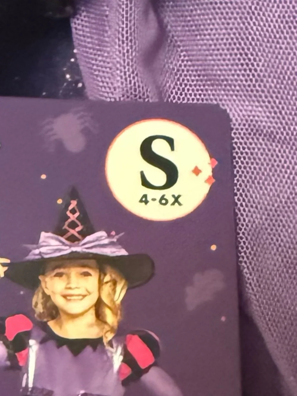 MEMBER’s MARK WITCH 🧙 DELUXE GIRL COSTUME SIZE SMALL (4-6X) 🌟NWT🌟